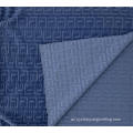 Xüsusi 100% Polyester düzənlikli Dyed Trikott Melvet